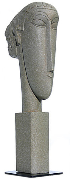 Replica of Abstract Head Statue By Modigliani